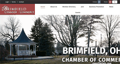 Desktop Screenshot of brimfieldchamber.com