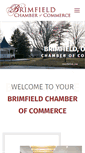 Mobile Screenshot of brimfieldchamber.com