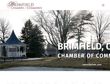 Tablet Screenshot of brimfieldchamber.com